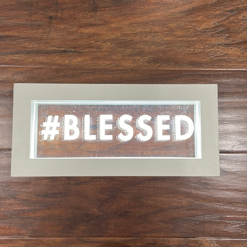 Target #Blessed Light Up Room Decor